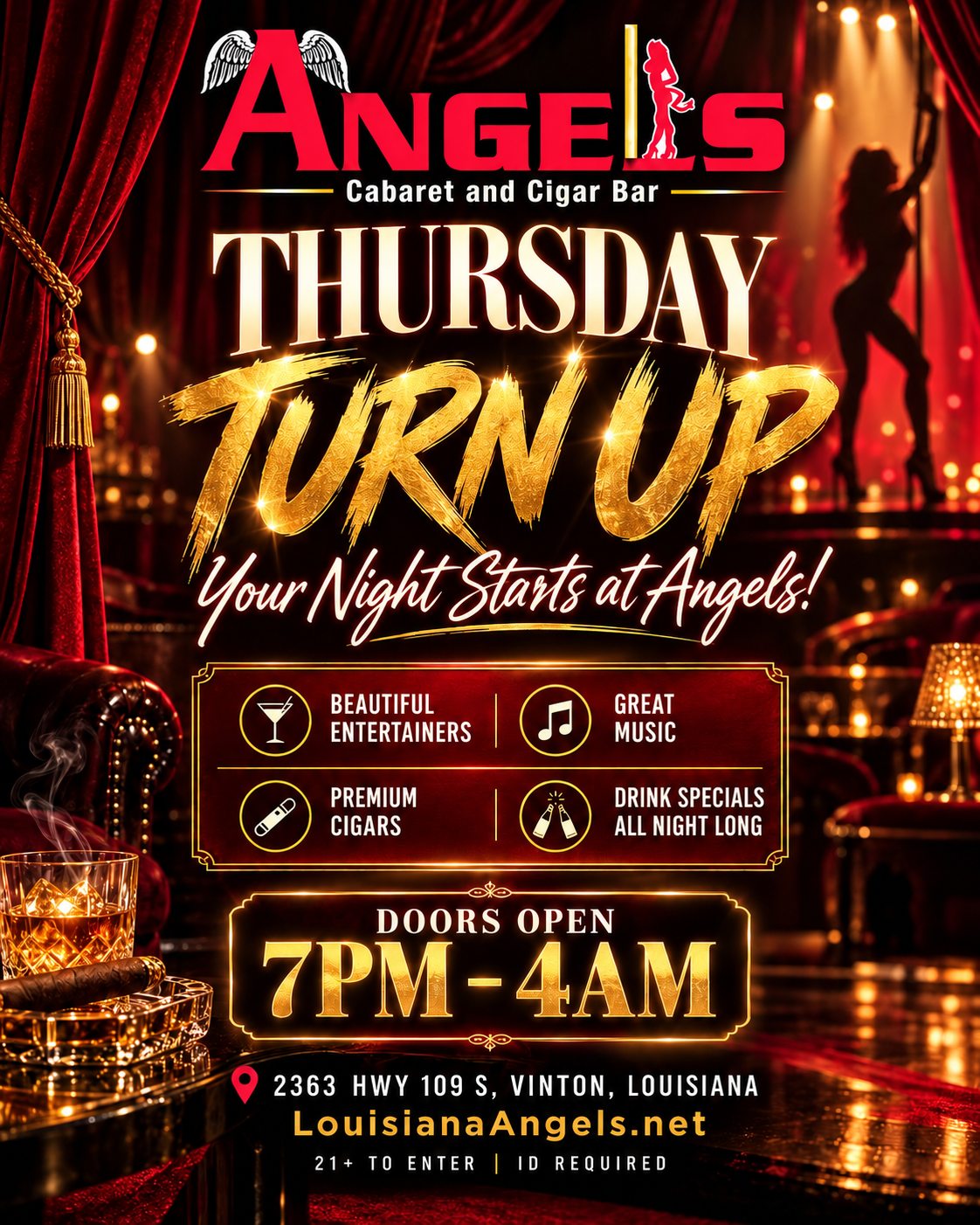 Thursday Turn Up flyer