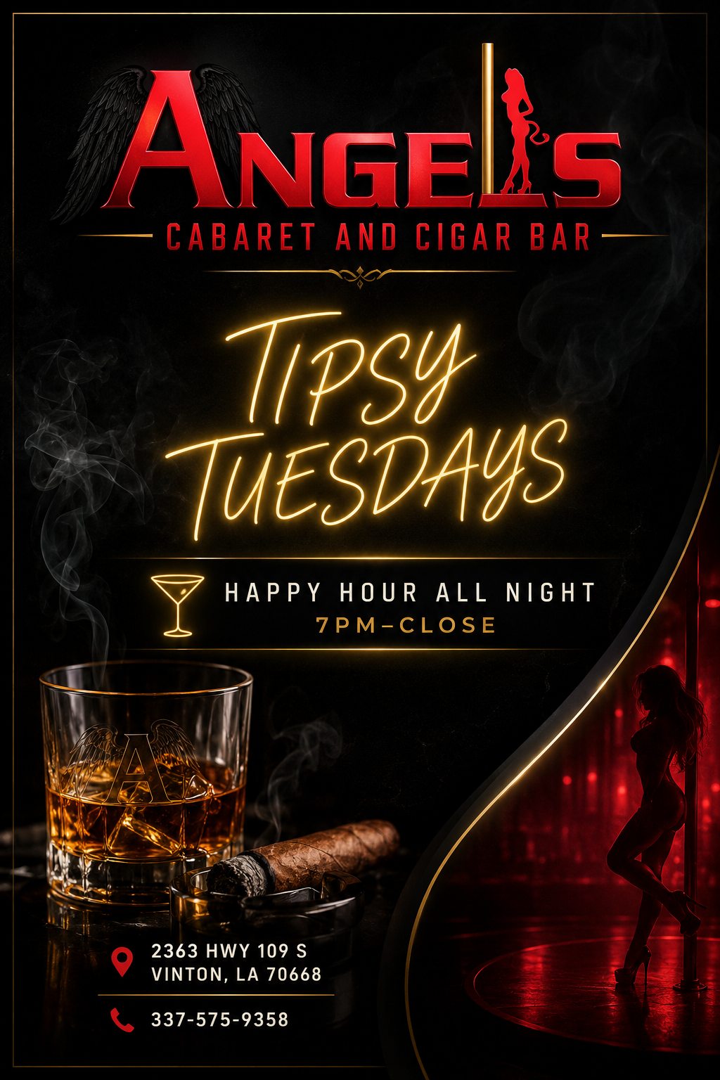 Tipsy Tuesdays flyer