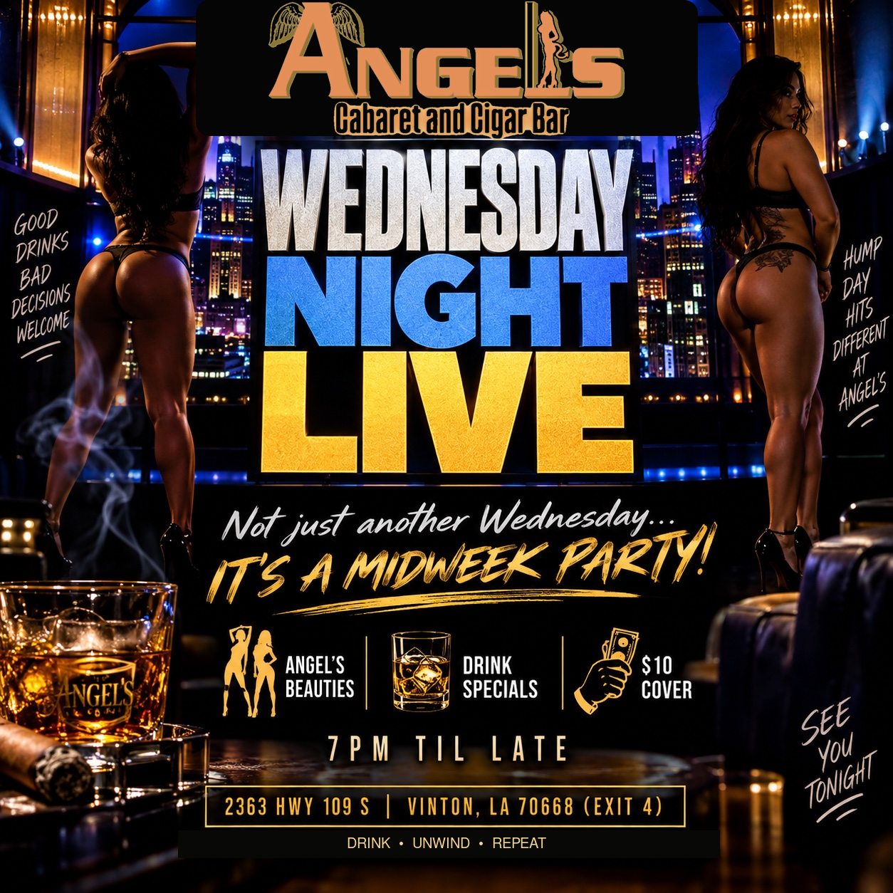 Wednesday Night Live flyer