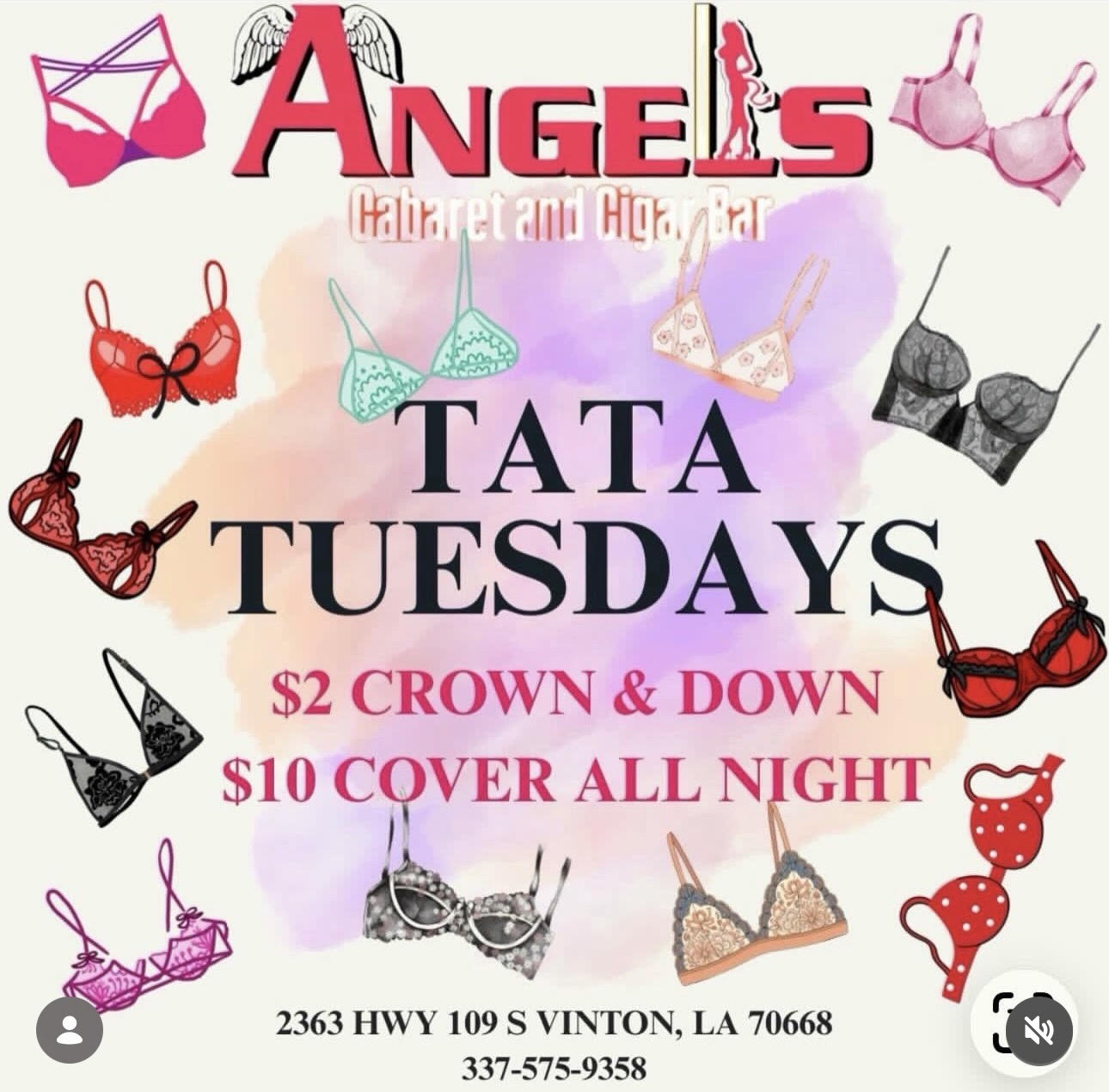 Ta Ta Tuesdays flyer
